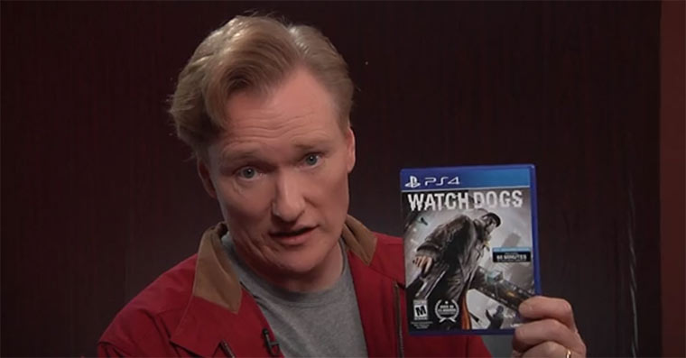 Conan spielt Watch Dogs
