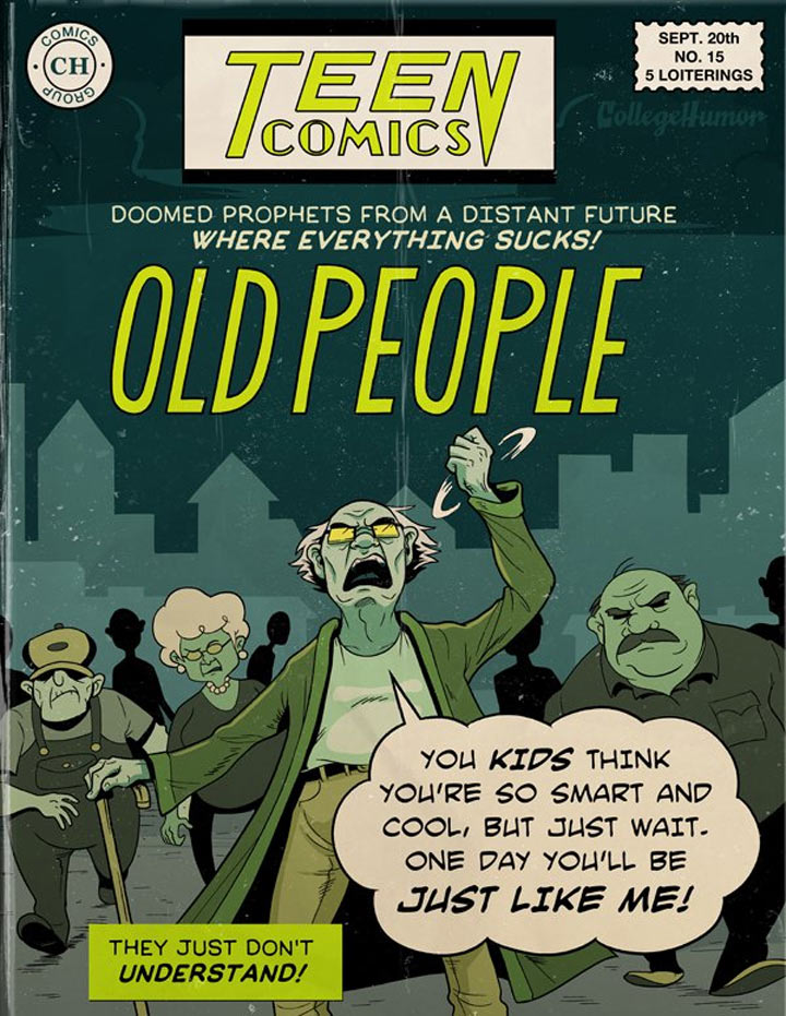 Comicbösewichte eines Lebens