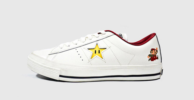 Sneaker: Super Mario Converse