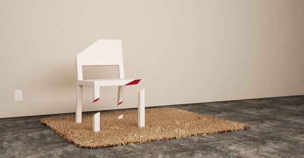 Der einbeinige Stuhl