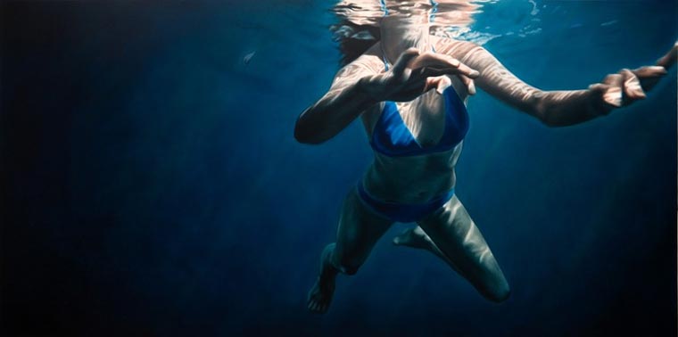 körperhafter Realismus: Malerei von Damian Loeb