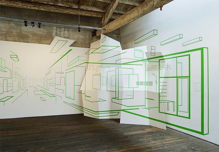 Perspektivkunst von Damien Gilley