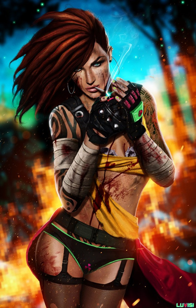 Digital Paintings: Dan Luvisi