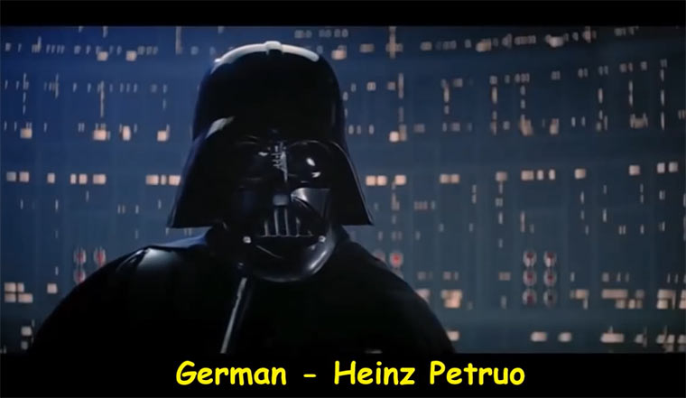 „I Am Your Father“ in 20 Sprachen