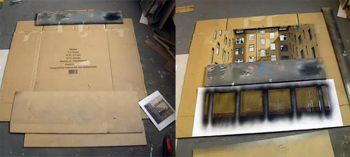 Stopmotion-Papp-Graffiti-Kunst