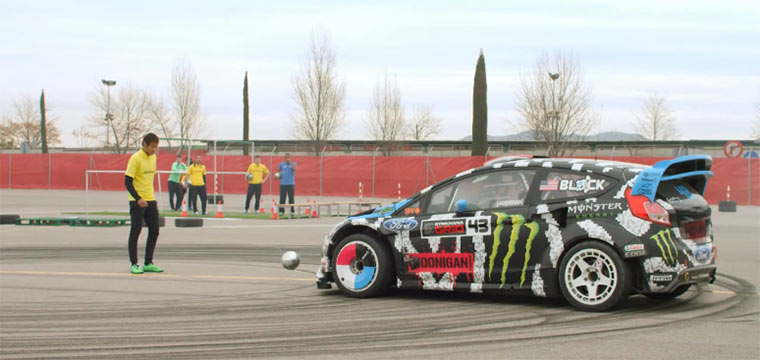 Ken Block vs. Neymar Jr.