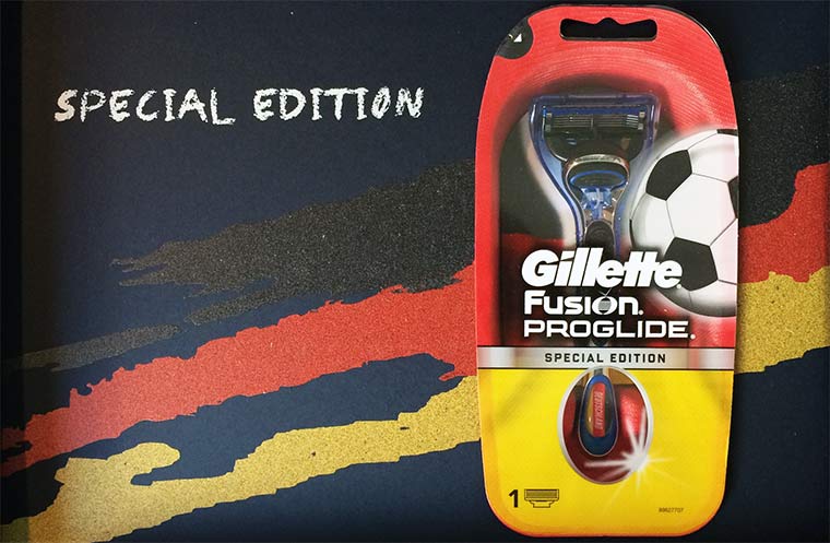 Gillette Ländereditionen