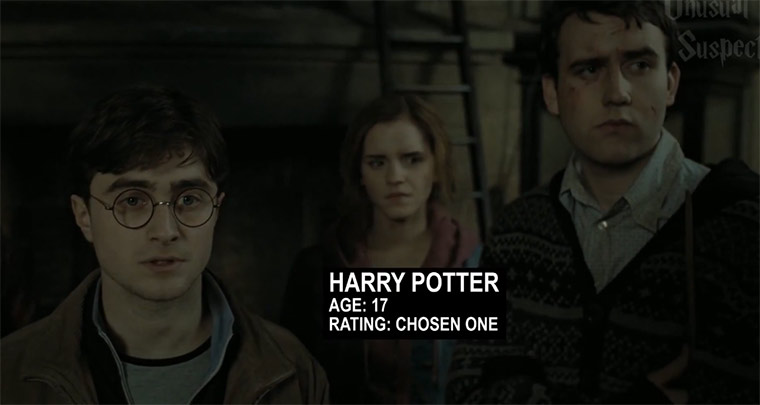 Harry Potter im Scott Pilgrim-Style