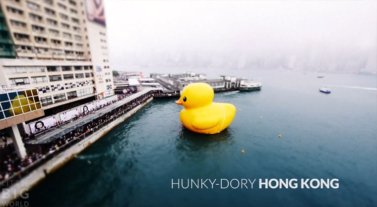Tilt-Shift: Hunky Dory Hong Kong