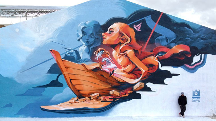 Street Art: Isaac Mahow