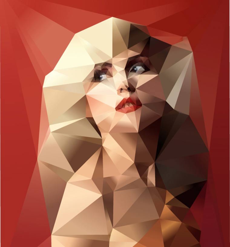 geometrische Portraits: Johnathan Puckey