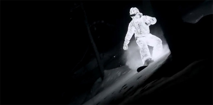 LED Snowboarder