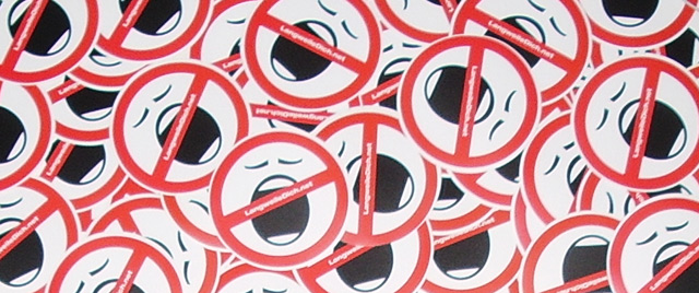 Langweilige Sticker, Aufkleber und Haftzettel – GET SOME!