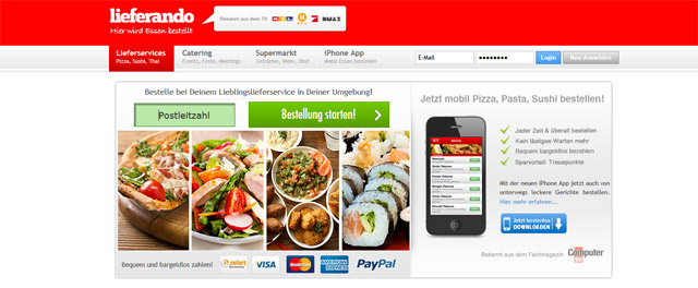 Service-Test: Lieferando