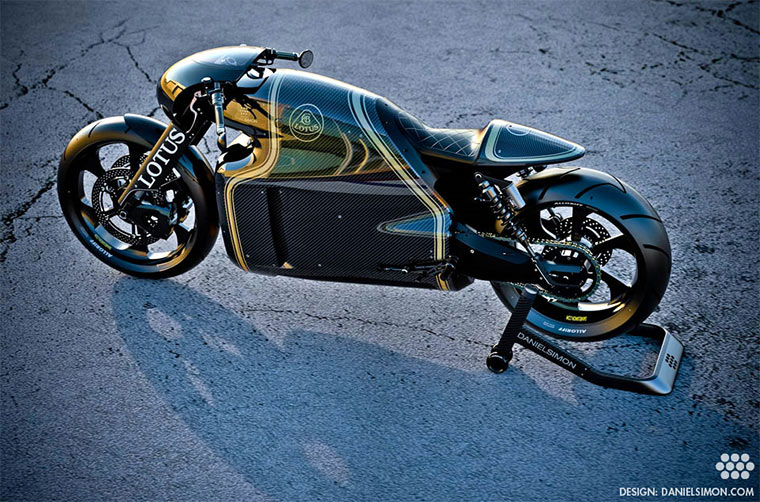 Motorrad-Konzept: Lotus C-01