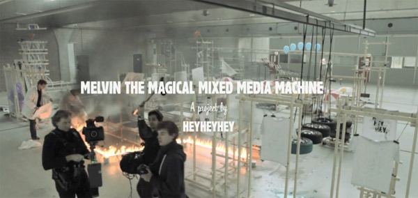 Melvin die Kettenreaktionsmaschine