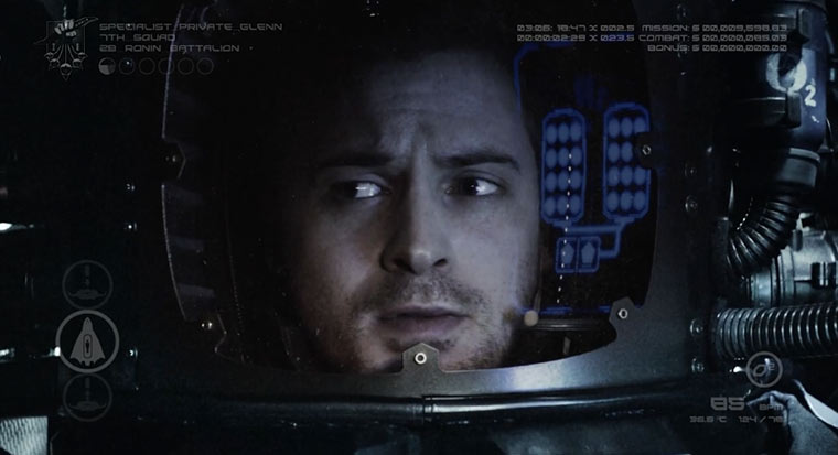 Kurzfilm zeigt nur Protagonisten-Gesicht