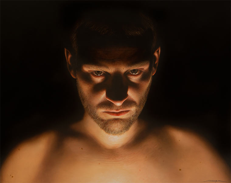 Hyperrealistische Malerei: Alejandro Monge