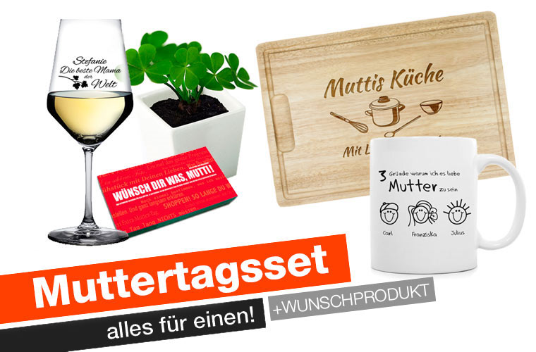 Gewinnt ein Paket für Mutti!
