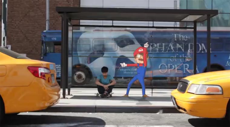 Popkulturfiguren erobern den Big Apple