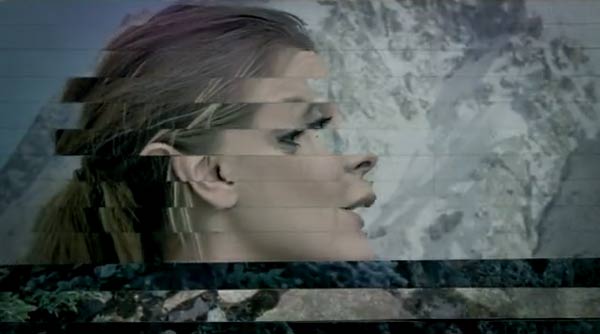 Papierstreifen-Animation