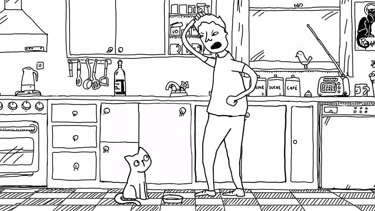 Simon's Cat-Spoof von Greenpeace Petit-Navire 