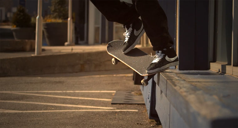 Mal wieder Slowmotion-Skateboarding