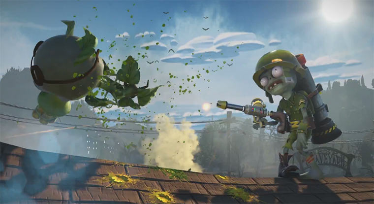 Plants vs. Zombies als 3D-Shooter