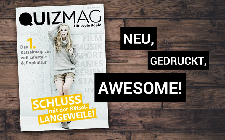 QUIZmag – jetzt unterstützen!
