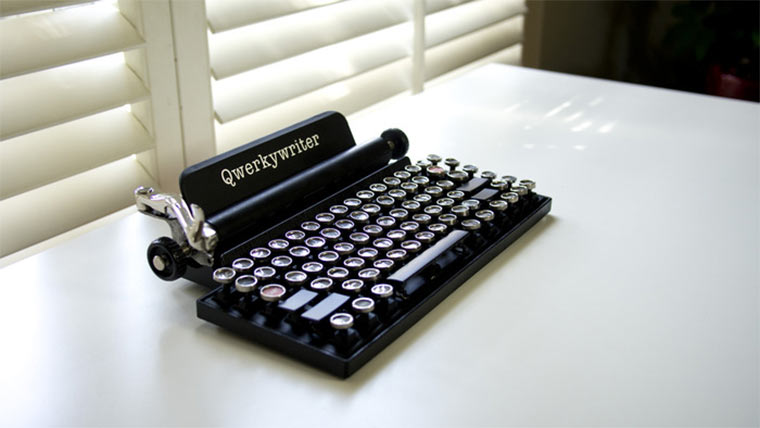 Retro Schreibmaschinen-Tastatur