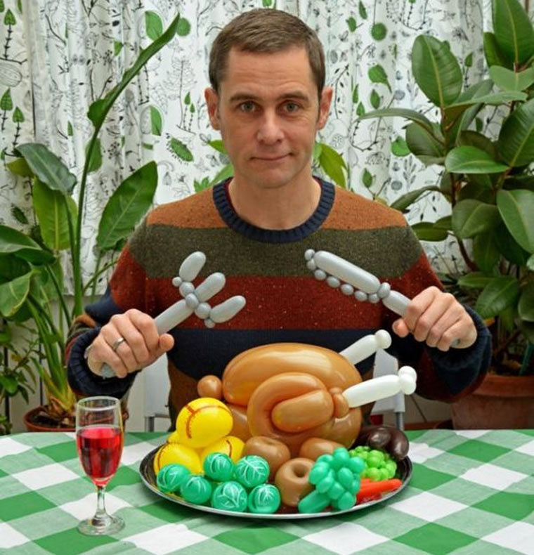 Kreative Ballonfiguren von Rob Driscoll