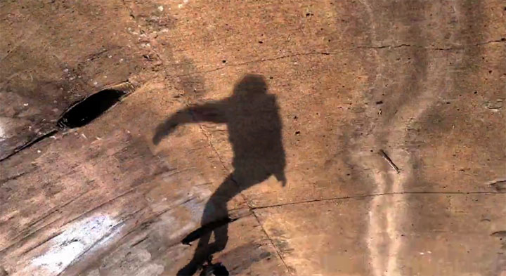 Skateboarder haben ’nen Schatten