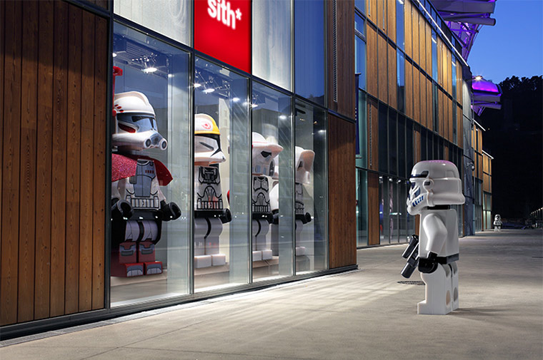 LEGO Star Wars-Stadtteil in Lyon