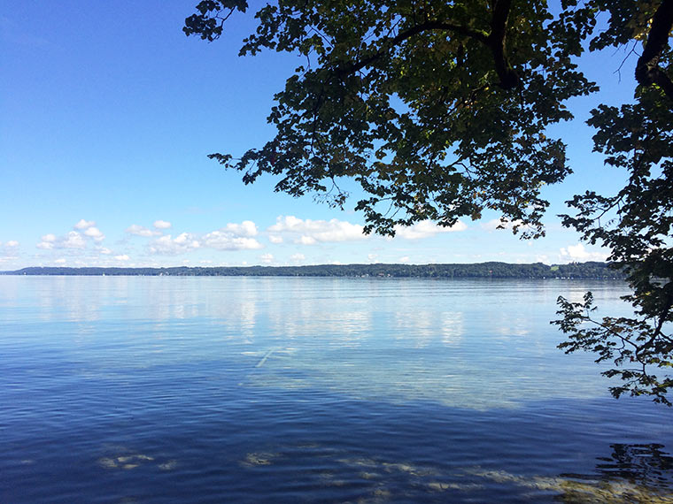 Wir waren am Starnberger See