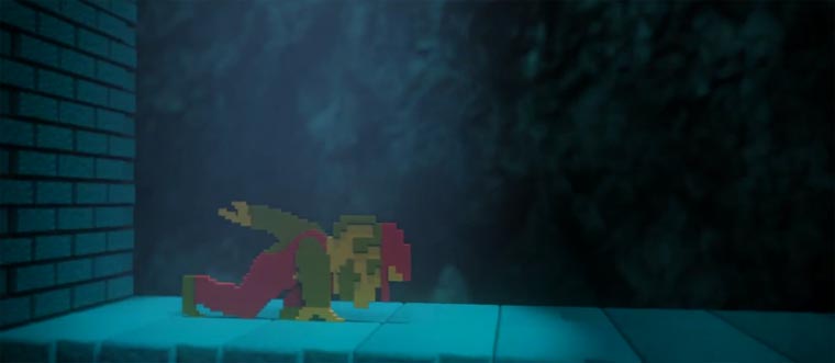 Super Mario Bros. in super modern