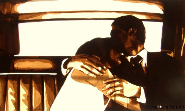 Tape Art by Max Zorn