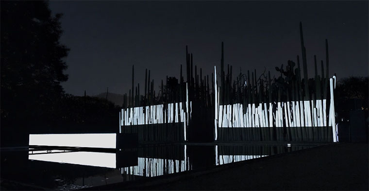 3D-Projektions-Installation The Ark