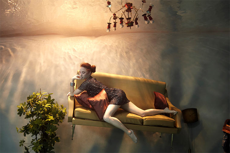 Unterwasser-Fotoreihe