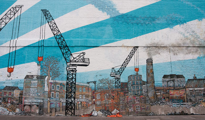 Stopmotion-Wandmalerei: Things Change