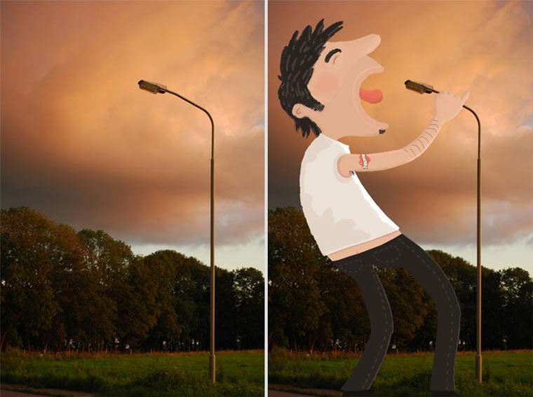 Kreative Illustrations-Erweiterungen