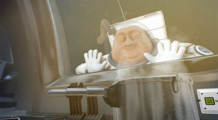 Animated Short: Kochen im Weltall