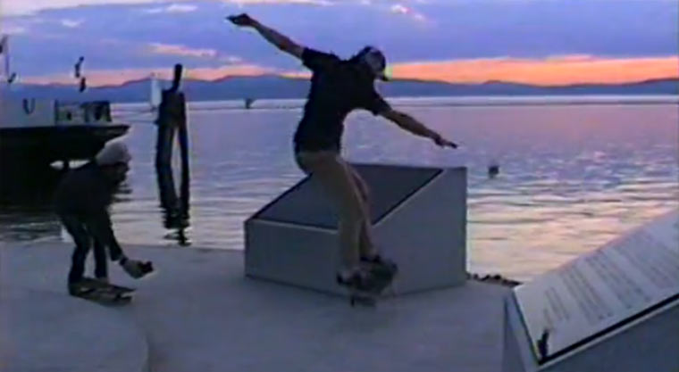 Skatevideo mit 25 Jahre alter Kamera