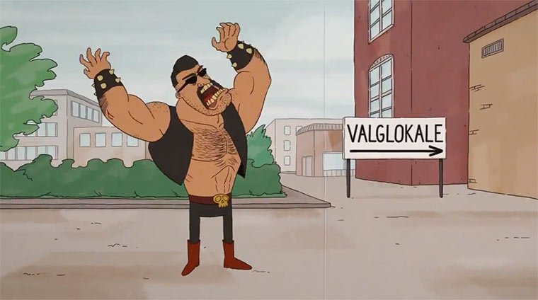 Voteman will dich wählen sehen!