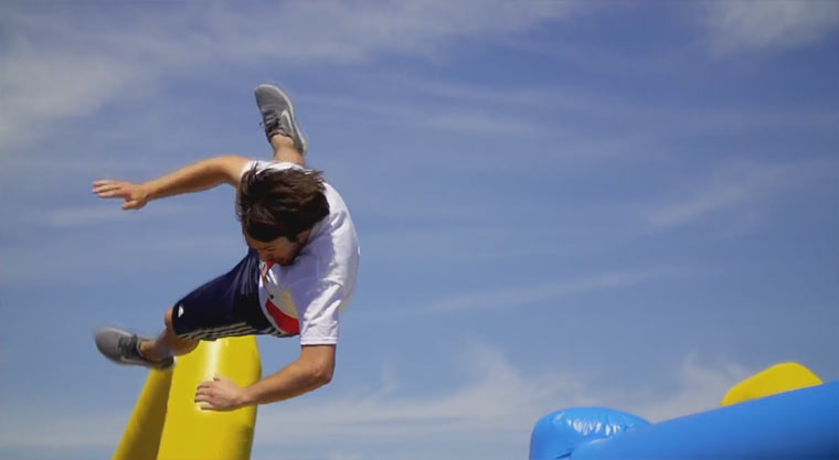 WipeOut-Hinderniskurse zum Selbstversuchen