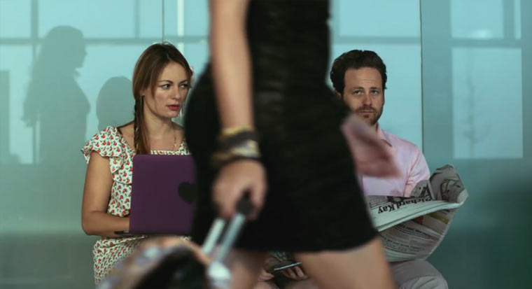 Die Flughafenschönheit