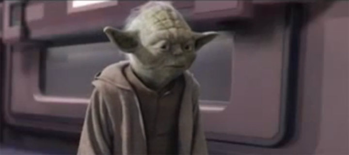Wenn Yoda Grammatik könnte