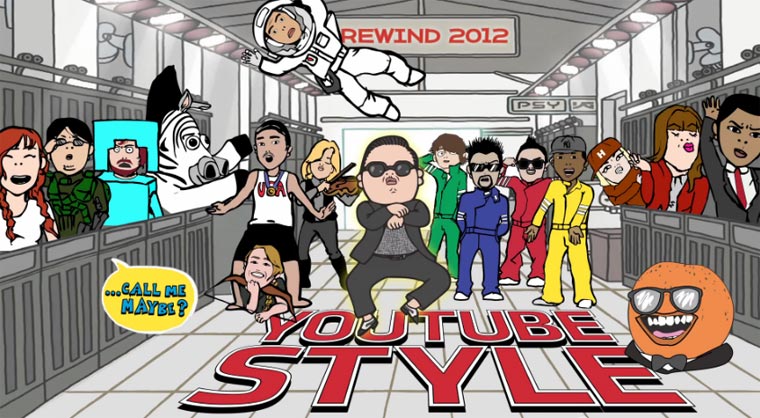 Rewind 2012 – die besten YouTube-Videos