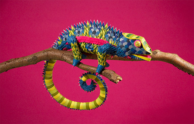 Mehr Papierkunst von Zim&Zou