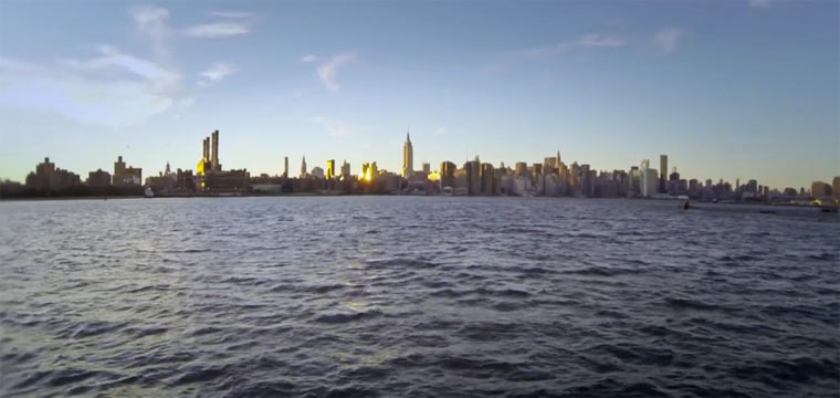 Luftaufnahmen von New York