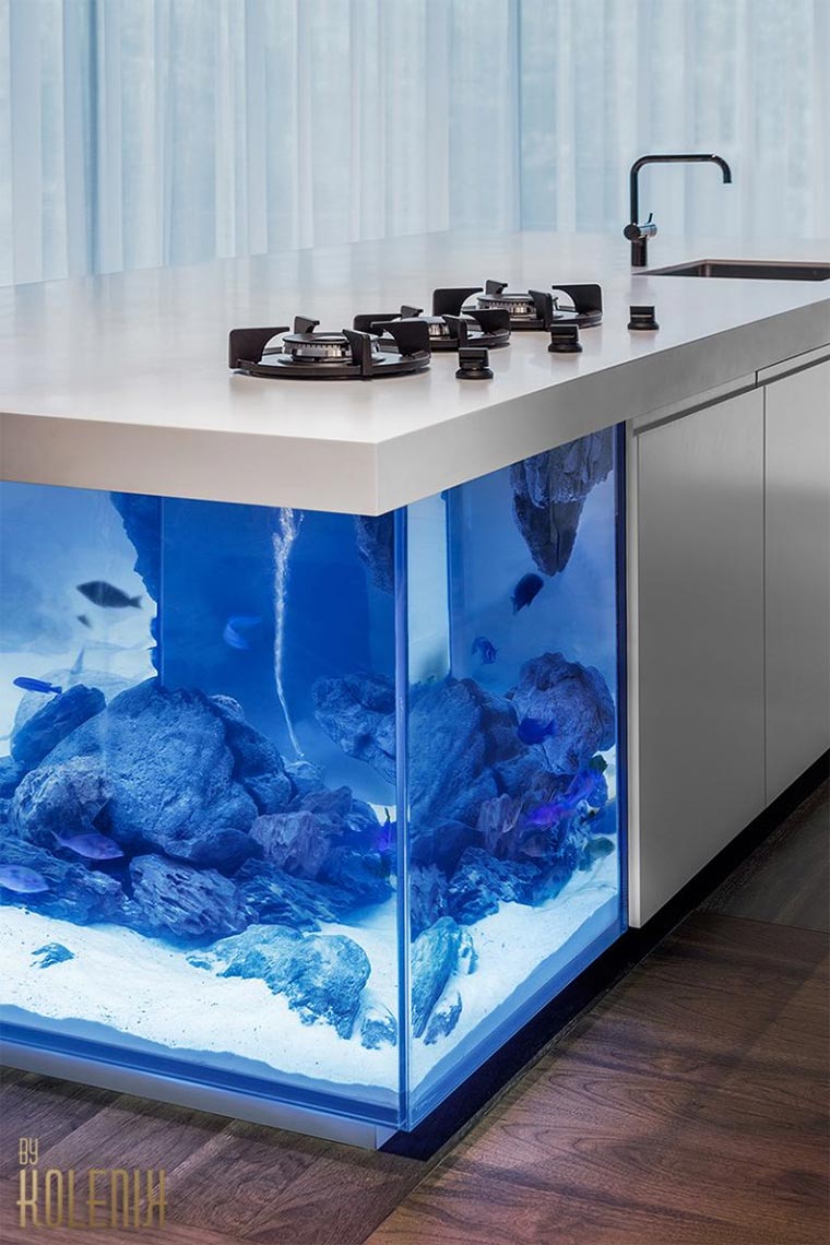 Aquarium-Küchenzeile aquarium-kitchen_02 